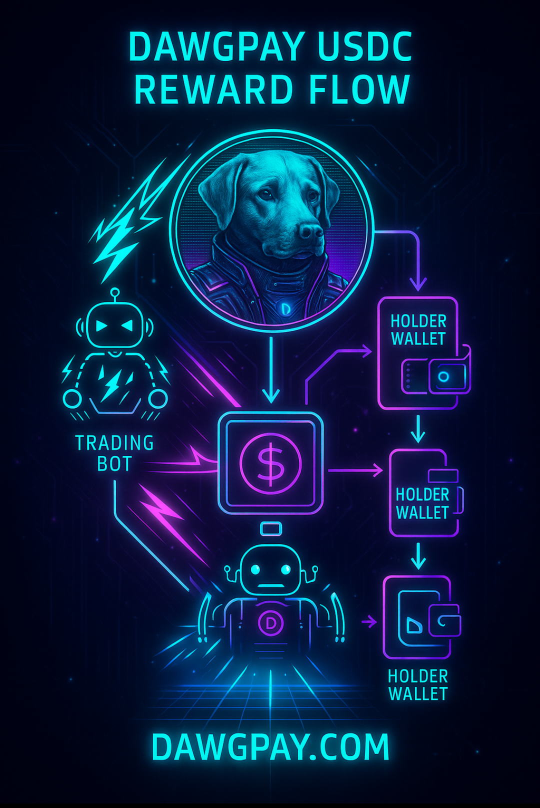 DawgPay Reward Flow
